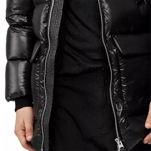 Ventes chaudes 2026 : Doudoune unisexe d'hiver grande taille pour homme, fermeture éclair, couleur unie, prix de gros disponibles - Product Image 5