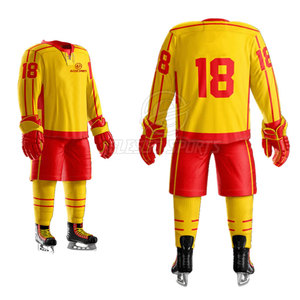 Uniforme de hockey sur glace pour hommes de haute qualité, séchage rapide, léger, couleur unie, uniforme de hockey sur glace raisonnable - Product Image 2