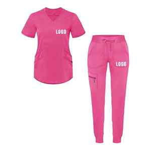 Traje de Farmacéutica Antiarrugas, Fácil de Planchar, Uniforme Profesional para Laboratorio, Ropa de Identificación para Hospital, Uniforme para Mujer - Product Image 5