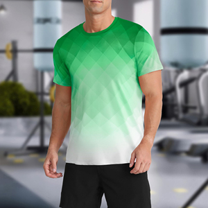 Wholesale Custom Mens Performance Mesh Shirts Gym Fitness Athletic Training Clothing Manufacturer Sports Vest Activewear <b>Tshirts</b> - Product Image 4