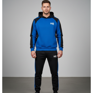 Conjunto de Sudadera con Capucha y Pantalones Deportivos Personalizados de 450 GSM, Sudadera Holgada de Estilo Urbano, Fabricante de Trajes Deportivos para Hombre - Product Image 1