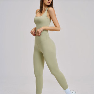 Custom Logo Women Yoga Set 2 Piece Gym Clothing Seamless Activewear Fitness Wear - Product Image 1