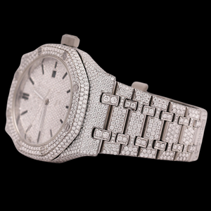 High Quality Fully <b>Iced</b> <b>Out</b> Luxury Moissanite Diamond Round Case Shaped Attractive Hip Hop Style Designer Man's <b>Watch</b> - Product Image 2