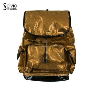 Sublimated Glitter Cheer <b>Backpack</b> Cheerleading Casual <b>Backpacks</b> Cheer Hot Selling Fashion <b>BackPack</b> - Product Image 1