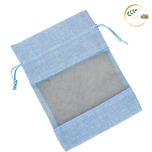 Personalized Jute Jewelry Bags <b>Small</b> Size with Branding Options for Business Promotion - Product Image 2