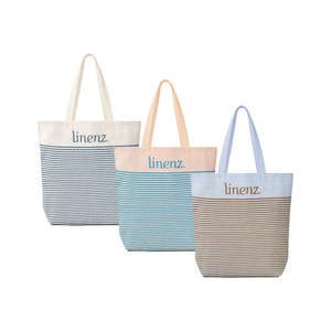 Bolsas de Compras de Algodón 100% de Primera Calidad con Diseño Moderno Impreso, Tamaño y Logotipo Personalizados, de Fabricante Indio - Product Image 6