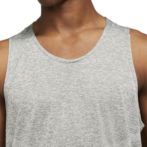 OEM Men's <b>Back</b> Tank Top Low Price Custom Print Cotton Stringer Gym Fitness Singlet Workout Muscle Bodybuilding Men's Tank Top - Product Image 4