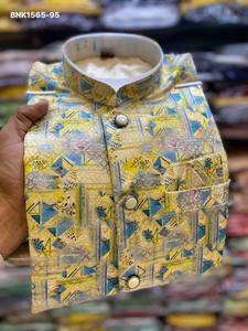 Colección de Chaquetas Modi de Jacquard de Primera Calidad con Diseño Estampado, Compra en Línea en India a Precio de Mayoreo, Proveedor de Surat - Product Image 3