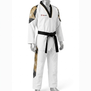 Uniforme de Taekwondo Ligero para Entrenamiento de Taekwondo y Jiu Jitsu, Traje de Artes Marciales Blanco Tradicional para Entrenamiento de Karate - Product Image 6