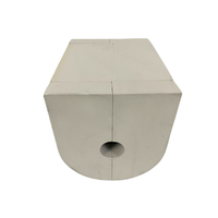 Blocs de mousse phénolique préformés rose/gris, densité 37 kg/m³, isolation froide, découpe CNC, qualité valve, 2400 pièces/mois