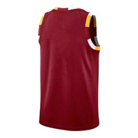 Maillots de basketball, chemises de compression personnalisées, blanches, 100% polyester respirant, logo imprimé Miami, design par transfert thermique