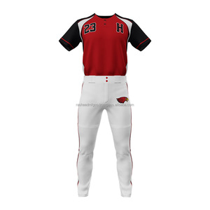 Manufacturer New Design Breathable Adults Baseball Uniforms For Men Sportswear Sets FOR Team - Product Image 2