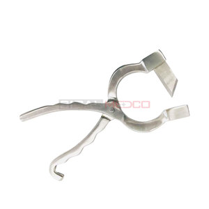 Cuchillo de Castración Ajustable de Acero Inoxidable Alemán Reutilizable Newberry, Equipo Veterinario Seguro y Efectivo para Castrar Ganado Vacuno - Product Image 2