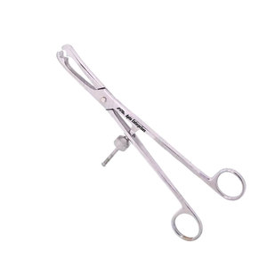 Pinzas para Sujetar Huesos de 6 Pulgadas con Trinquete, Instrumento Médico Quirúrgico Ortopédico Estéril para Fijación de Huesos con Hilo, Agarre de Precisión - Product Image 6