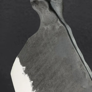 Cuchillo de Cocina Burraq DIY OEM Personalizado Hecho a Mano de Acero al Carbono, Cuchillo Multifuncional con Patrón de Gota de Lluvia, Funda de Cuero, para Uso en la Cocina - Product Image 3