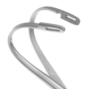 Pinzas Randall Stone de 7 3/4″ Curvadas, de Acero Inoxidable, Instrumento Quirúrgico para Cirugía ORL, Dental y Veterinaria - Product Image 4