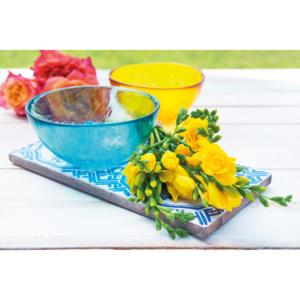 Set di 6 ciotole in vetro multicolore Excelsa, collezione di ciotole da cucina antigraffio - Product Image 2