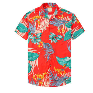 เสื้อเชิ้ตฮาวายผู้ชายคุณภาพดีจากผู้ผลิตชั้นนำ ปรับแต่งได้ตามต้องการ ขายดี กำลังเป็นที่นิยม ผ้าไม่ยับ พร้อมคุณภาพระดับพรีเมียม - Product Image 1