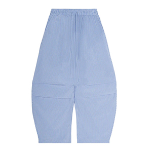 กางเกงจ็อกเกอร์ชายหญิง เอวยางยืด มีเชือกผูก ทรงขาตรง หลวม สบายๆ สไตล์สตรีทแวร์ รับทำโลโก้ตามสั่ง ผู้ผลิต OEM ODM - Product Image 1