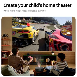 Projecteur portable Android AUN U002 1080p 4K pour cinéma maison, mini TV intelligente 3D, livraison directe, marque économique, faible coût, professionnel - Product Image 5