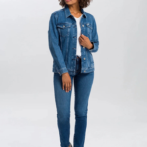Jeans de Mujer de Primera Calidad, Azules, Corte Recto, Ajustados, Casuales, Nuevo Estilo, Pantalones de Mezclilla para Mujer, Precio al por Mayor Personalizado - Product Image 4