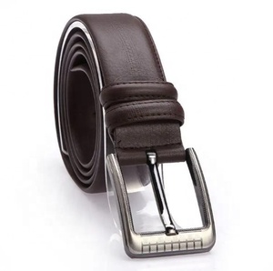 Ceintures en cuir de vachette véritable de luxe, nouvelle conception personnalisée, avec boucle à ardillon, pour homme, en cuir véritable - Product Image 3