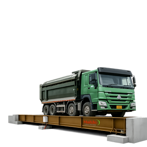 เครื่องชั่งรถบรรทุกดิจิตอล 80 ตัน แบบหลุม (12 × 3.2 × 0.3 ม.) สำหรับงานเหมือง หินขัด ธัญพืช และโลจิสติกส์ - Product Image 1