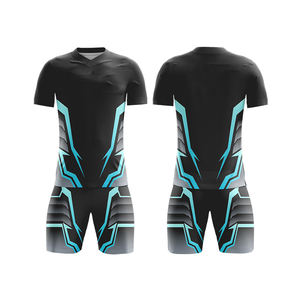 Wholesale Soccer Uniforms Men Retro Football Jerseys Quick Dry Football Jerseys High Quality Plain Soccer Tracksuit Custom Team - Product Image 6