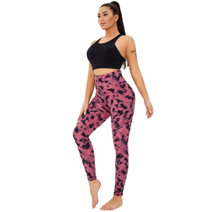 Legging de yoga sexy pour femme, taille mi-haute, couleur unie, séchage rapide, style hip-hop, fitness, gym, en spandex ultra doux, vente chaude en gros - Product Image 6