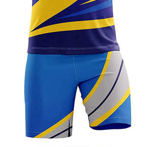 ชุดทีมฟุตบอลชายแบบสั่งทำพิเศษ ผ้าโพลีเอสเตอร์พิมพ์ลายแบบ Sublimation ชุดฝึกซ้อม 100% โพลีเอสเตอร์ ระบายเหงื่อได้ดี ทรงสปอร์ต สำหรับผู้ใหญ่ - Product Image 6