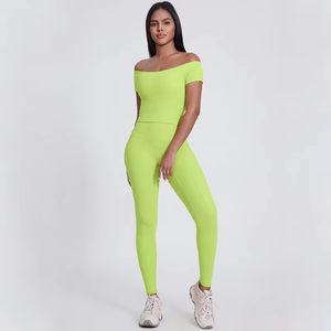 กางเกงโยคะเอวสูงแบบเรียบ ไม่เห็นขอบกางเกงชั้นใน เหมาะสำหรับออกกำลังกาย วิ่ง และโยคะ - Product Image 5