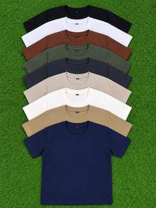 เสื้อยืดเจอร์ซีย์เมอร์เซอไรซ์เนื้อเงาพรีเมียมสำหรับผู้ชาย ระบายอากาศได้ดี พร้อมโลโก้และป้ายสั่งทำพิเศษ สัมผัสนุ่มหรูหรา ขายส่ง - Product Image 2