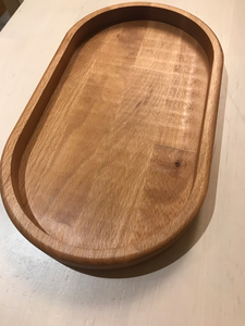 Plateaux de rangement modernes en bois de manguier de haute qualité avec poignées, grands plats de service de qualité supérieure pour la maison, le petit-déjeuner, le café et les réceptions - Product Image 6