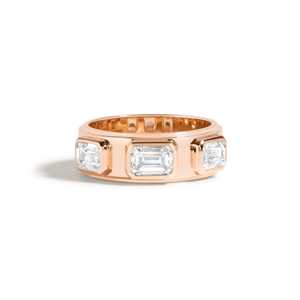 Plain Wedding Band Wide <b>Domed</b> High Polish Finish Comfort Fit <b>Rings</b> Unisex Dad Bands 14K 18K Solid Gold 925 Silver B2B Wholesale - Product Image 5