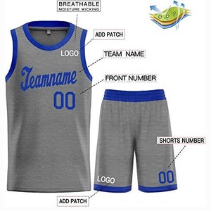 Uniformes de Baloncesto para Adultos, Diseño OEM, Nuevo Estilo, Transpirables, de Secado Rápido, Sublimados, con Color y Logotipo Personalizados - Product Image 1