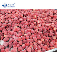 Sinocharm Nieuwe Crop Seizoen Organische Bevroren Vruchten Bevroren Aardbei Iqf Hele Aardbei