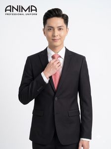 Traje de Negocios para Hombre ANIMA SeABank, Transpirable, Premium, Antiarrugas, Profesional para Oficina - Product Image 1