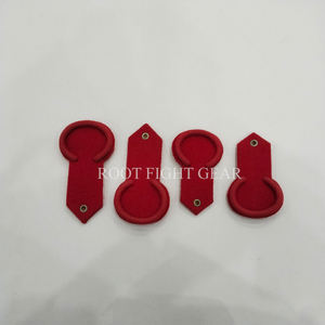 Épaulettes d'uniforme rouges faites à la main pour badge de cérémonie, fabriquées au Pakistan - Product Image 5