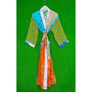 Kimono de Algodón Floral Vintage Elegante para Mujer, Estilo Bohemio Hippie, Informal, Sexy, para Dormir - Product Image 2