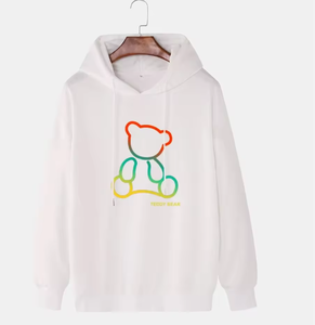 เสื้อฮู้ดดี้ผ้าฝ้ายคุณภาพสูง 100% สำหรับฤดูหนาว แบบสวมหัว ใส่ได้ทั้งชายและหญิง ระบายอากาศได้ดี แห้งเร็ว พิมพ์ลายดิจิทัล เป็นมิตรต่อสิ่งแวดล้อม - Product Image 5