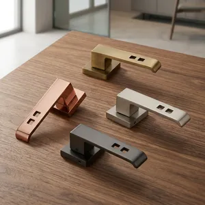 Solutions personnalisées de poignées de porte à mortaise avec finitions en acier inoxydable antique, graphite noir, CP, noir PVD, or, or rose – Approvisionnement en gros - Product Image 2