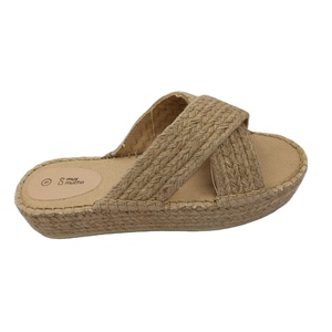 Alpargata trenzada de yute para mujer y niña, plantilla superior de PU, alpargata disponible en diferentes tamaños, novedad de 2022 - Product Image 1