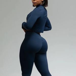 Ropa Deportiva Relajante para Mujer, Conjunto de Yoga, Pantalones de Gimnasio, Ropa Deportiva sin Costuras, Ropa Activa para Mujer, Conjunto de Yoga para Gimnasio - Product Image 2