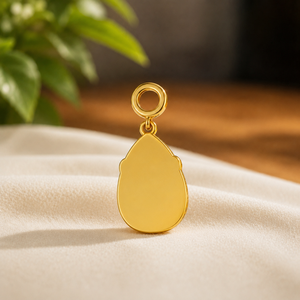 Pendentif Hip Hop de luxe avec micro-incrustation de rubis et pierres précieuses noires, charme unisexe pour un usage quotidien - Product Image 3