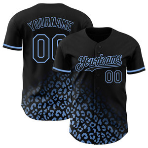 Premium kwaliteit Rohzen Sports custom 100% polyester baseball shirts met hittetransferdruk, ademend, sneldrogend, korte mouwen - Product Image 5