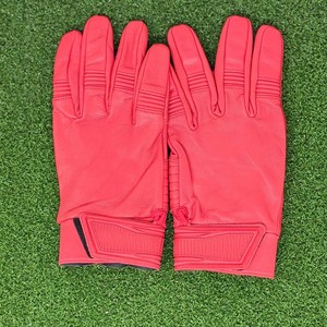 Guantes de Bateo de Béisbol Rojos, Nuevo Modelo 2026, Cierre de Gancho y Bucle, Antideslizantes, Resistentes al Desgaste, Transpirables, Diseño Popular en EE. UU. - Product Image 3