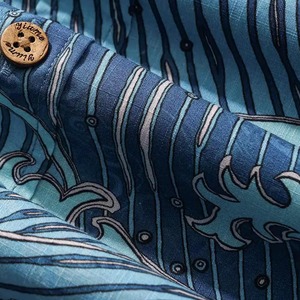 Camisetas Tribales para Hombre, Camisa Formal para Hombre, Ropa Casual Hawaiana, Fijiana, Tongana, Camisas con Estampado Tapa, Personalizables, Polinesias - Product Image 2