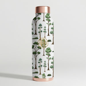 Venta caliente 950ml Botella de agua reutilizable de cobre puro Ayurvédico Tapa a prueba de fugas sin BPA Ecológico Ligero Moderno Directo - Product Image 4