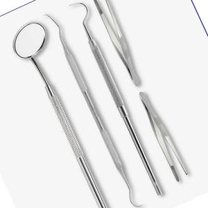 Juego de Diagnóstico Dental de Acero Inoxidable de Alta Calidad con Exploradores de Doble Punta y Pinzas Dentales, Kit Básico para Cirugía - Product Image 6