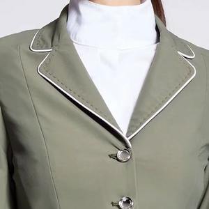 เสื้อแจ็คเก็ตขี่ม้าสำหรับผู้หญิงสำหรับการแข่งขันขี่ม้ากระโดดข้ามเครื่องกีดขวางและการแสดงขี่ม้า - Product Image 4